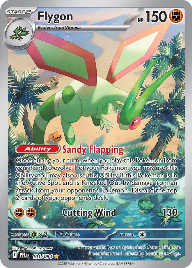 Flygon [Illustration Rare] 101/094 - Pokemon Phantasmal Flames