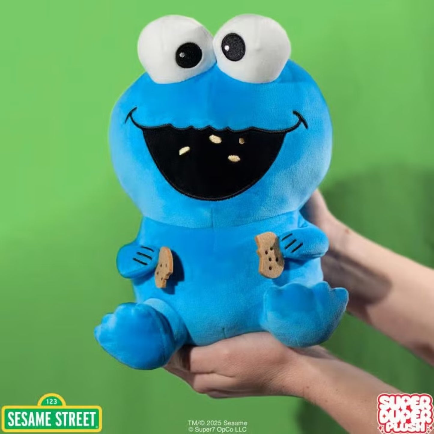 Sesame Street Cookie Monster - 8" Super Duper Plush [Super7]