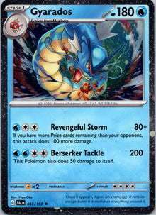 Gyarados [Cosmo Holo] #043/193 - Paldea Evolved