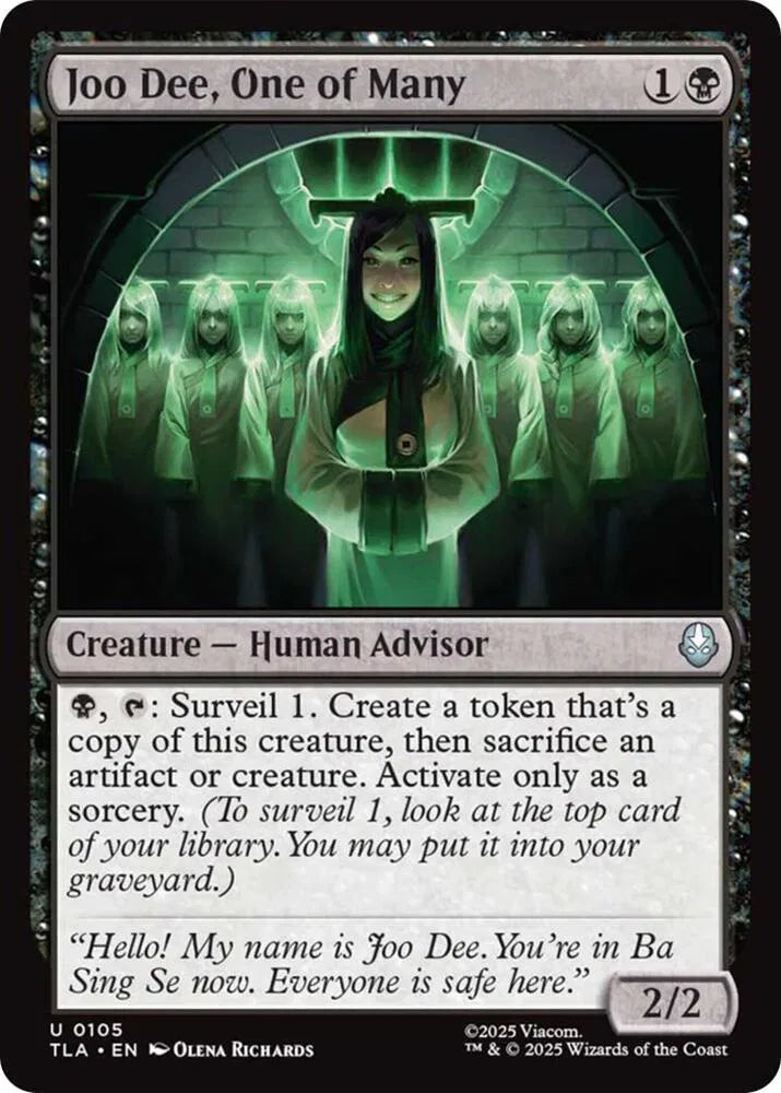 Joo Dee, One of Many - MTG Avatar: The Last Airbender U 105