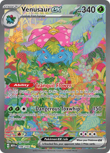 Venusaur Ex [Special Illustration Rare] #198/165 - Pokemon 151