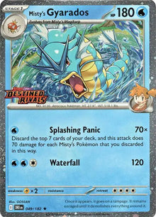 Misty’s Gyarados [PRERELEASE] DRI #049/182 - Destined Rivals