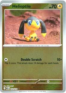 Helioptile [Reverse Holo] #052/132 - Mega Evolution