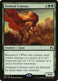Outland Colossus - MTG Magic Origins R 193