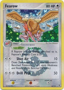 Fearow [Reverse Holo] #24/112 - Pokemon Fire Red & Leaf Green