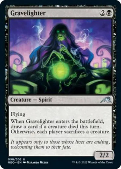 Gravelighter - MTG Kamigawa: Neon Dynasty U 98