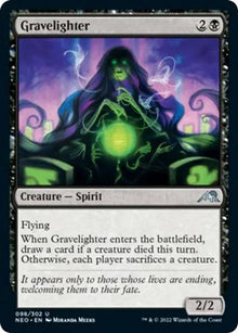 Gravelighter - MTG Kamigawa: Neon Dynasty U 98