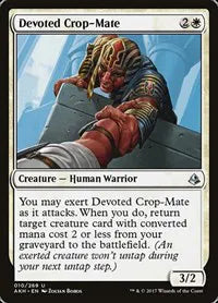 Devoted Crop-Mate -MTG Amonkhet U 10