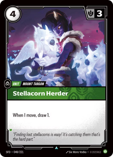 Stellacorn Herder [Uncommon] SFD 048/221 - Riftbound Spiritforged