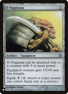 O-Naginata - MTG The List U 157