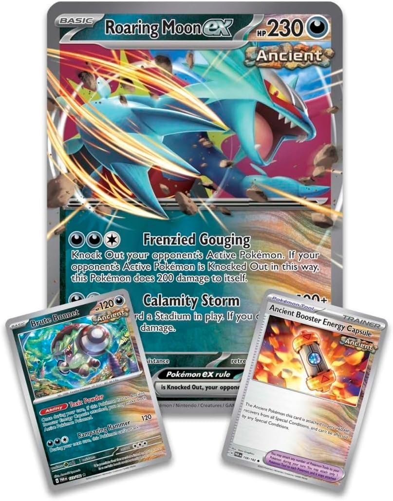 Pokemon: Roaring Moon ex Box