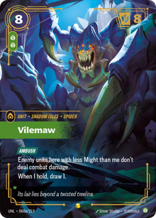 Vilemaw [Alternate Art] UNL 060a/219 - Riftbound Unleashed