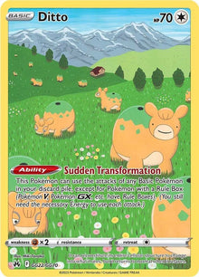 Ditto [Ultra Rare] #GG22/GG70 - Pokemon Crown Zenith