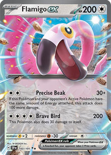 Flamigo Ex #160 Pokemon Surging Sparks - SSP