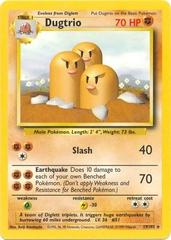 Dugtrio [Rare] #19/102 - Base Set [MP]