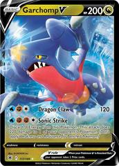 Garchomp V [Ultra Rare] #117/189 - Astral Radiance