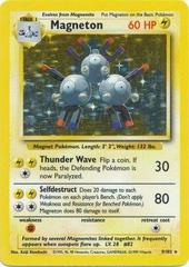Pokemon: Magneton #9 - Base Set - HP