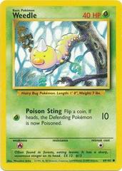 Weedle #69/102 - Base Set