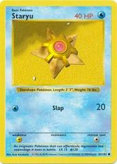 Staryu [Shadowless] #65/102 - Base Set