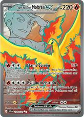 Team Rocket's Moltres EX [Full Art Ultra Rare] #208/182 - Destined Rivals