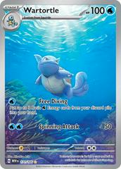 Wartortle [Illustration Rare] #171/165 - Pokemon 151