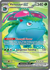 Venusaur EX [Full Art Ultra Rare] #182/165 - Pokemon 151