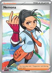 Nemona [Full Art Ultra Rare] #229/091 - Paldean Fates
