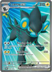 Luxray EX [Full Art Ultra Rare] #195/167 - Twilight Masquerade