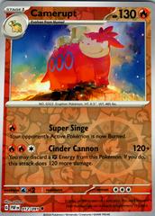 Camerupt [Reverse Holo] #012/091 - Paldean Fates