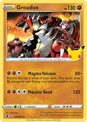 Groudon [Holo] #017/025 - Pokemon Celebrations