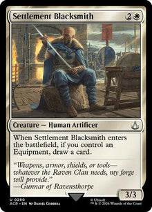 Settlement Blacksmith - MTG Universes Beyond: Assassin's Creed U 280