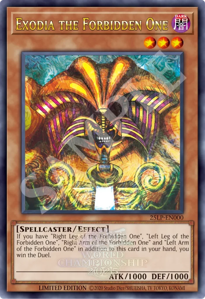 [Yu-Gi-Oh] World Championship 2025 Limited Pack Box (10 Packs)
