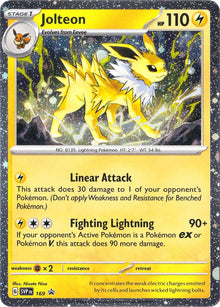 Jolteon [Cosmos Holo] #169 Pokemon Promo