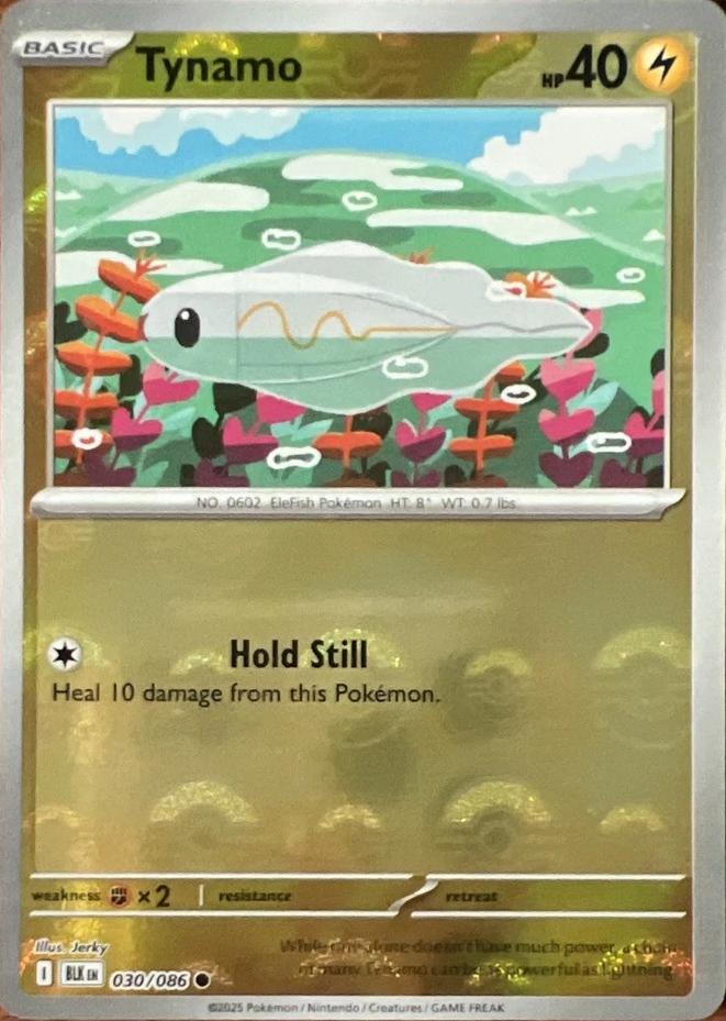 Tynamo [Poke Ball Pattern Common] 030/086 - Pokémon Black Bolt