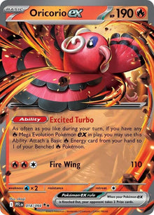Oricorio ex [Double Rare] 018/094 - Pokémon Phantasmal Flames