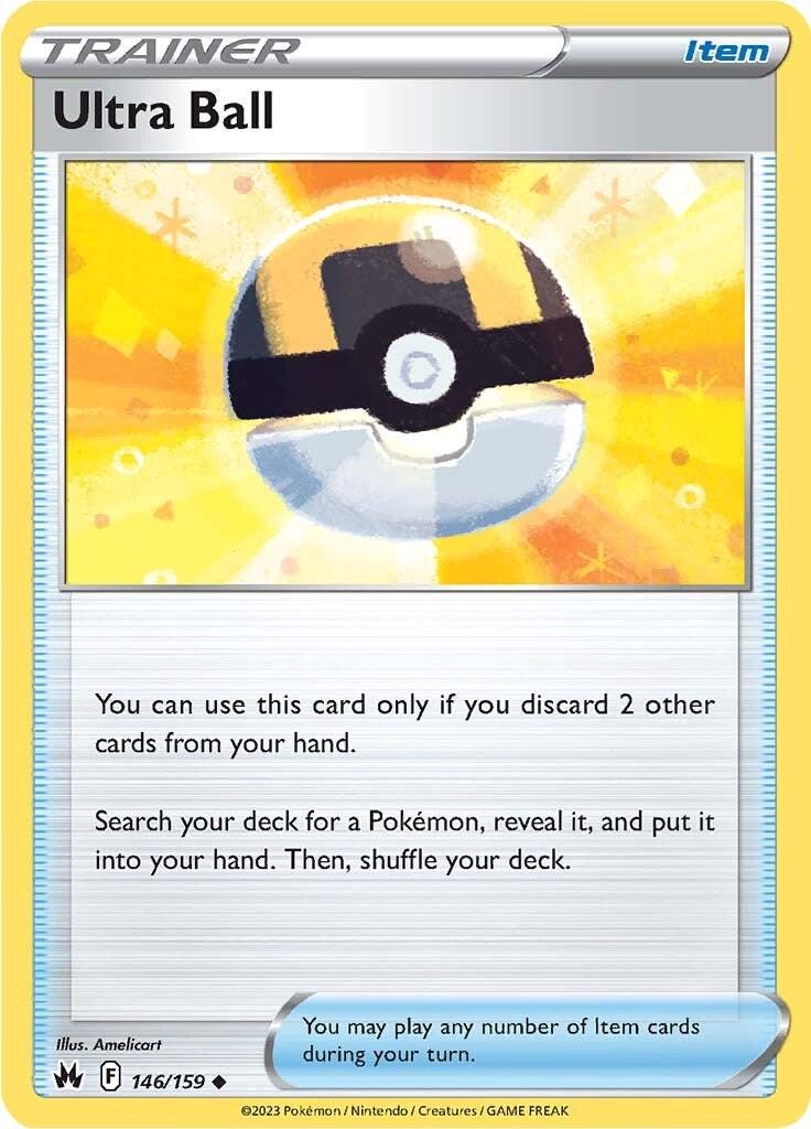 Ultra Ball [Uncommon] #146 - Pokemon Crown Zenith