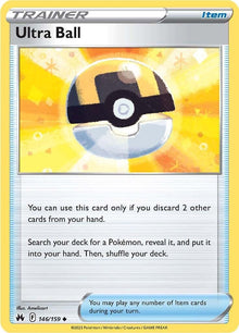 Ultra Ball [Uncommon] #146 - Pokemon Crown Zenith
