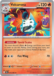Volcarona #16 Pokemon Black Bolt