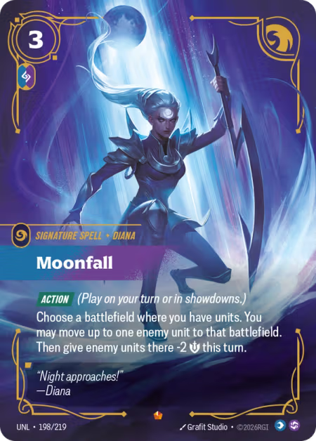 Moonfall [Epic] UNL 198/219 - Riftbound Unleashed