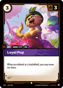 Loyal Pup [Common] SFD 126/221 -  Riftbound Spiritforged
