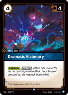 Dramatic Visionary [Common] UNL 062/219 - Riftbound Unleashed