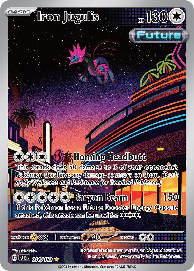 Iron Jugulis [Special Illustration Rare] #216/182 - Pokemon Paradox Rift