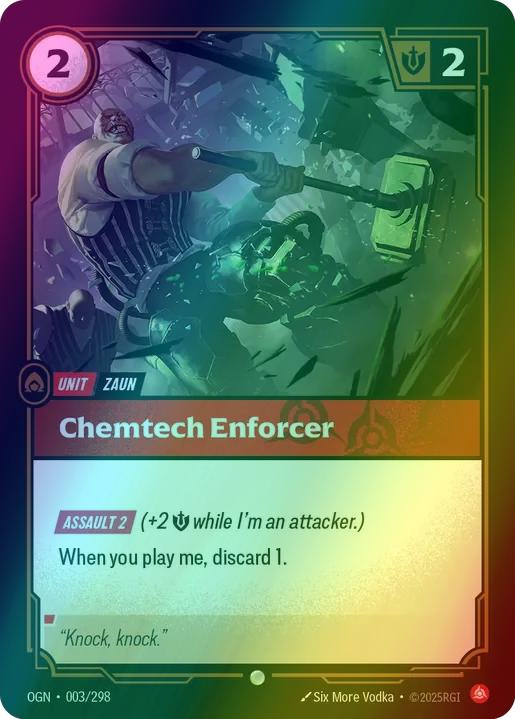 Chemtech Enforcer [Foil] #003/298 - Origins