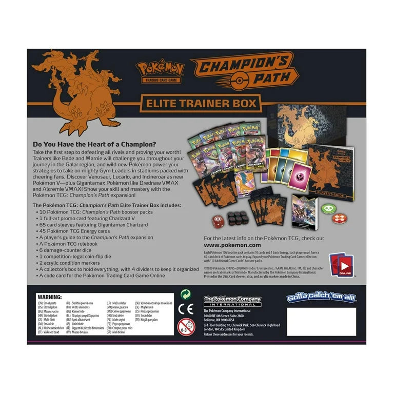 Pokemon: Champion's Path Elite Trainer Box