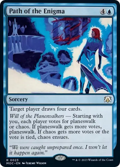 Path of the Enigma - MTG Commander: March of the Machine R 0023