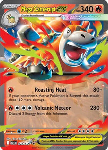 Mega Camerupt Ex [Double Rare] #022/132 - Pokemon Mega Evolution