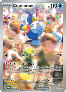 Cramorant [Illustration Rare] 176/167 - Pokémon Twilight Masquerade