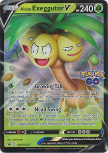 Alolan Exeggutor V #SWSH225 Pokemon Promo