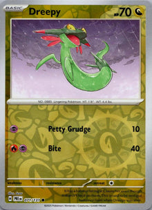 Dreepy [Reverse Common] #071/131 - Pokemon Prismatic Evolutions