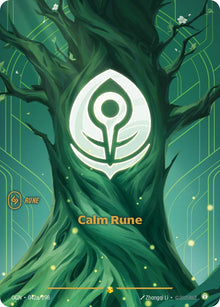 Calm Rune [Alternate Art] 042a/298 - Riftbound Origins